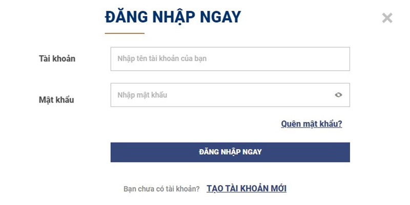 Quy trình đăng nhập Banca30 đơn giản